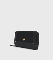 New Look Black Bee Embellished Purse